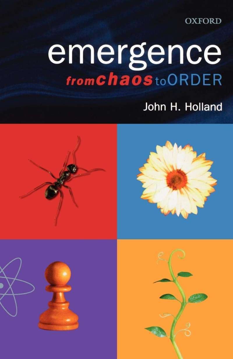 约翰·霍兰，《涌现：从混沌到有序》封面.