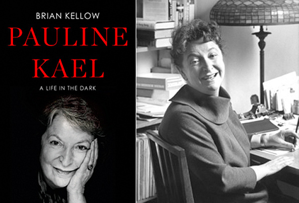 左：布莱恩·凯洛编辑的《波利娜·姬尔：黑暗中的生命》（Pauline Kael: A Life in the Dark）封面；右：波利娜·姬尔