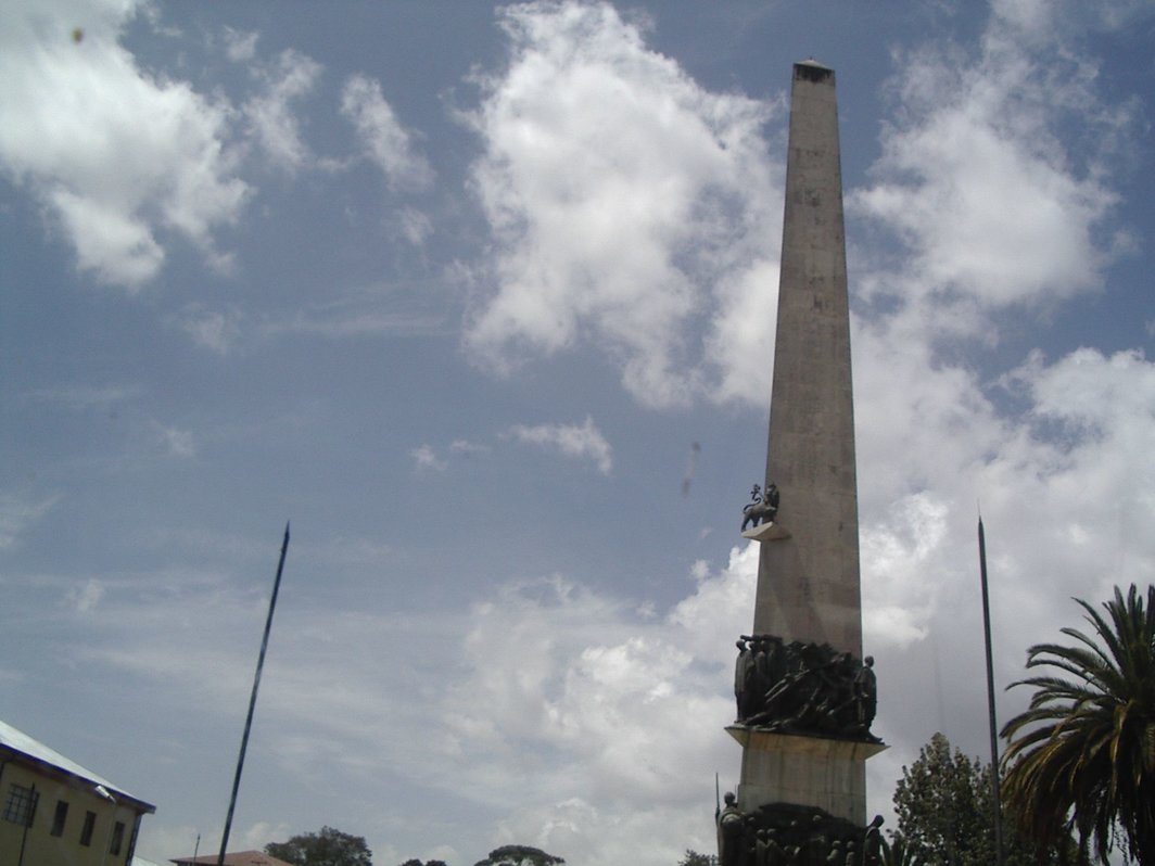 二月殉难者纪念碑，亚的斯亚贝巴. 图片来源：网络.
