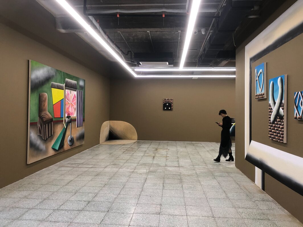 艺访单元施布特-玛格画廊的展位现场.